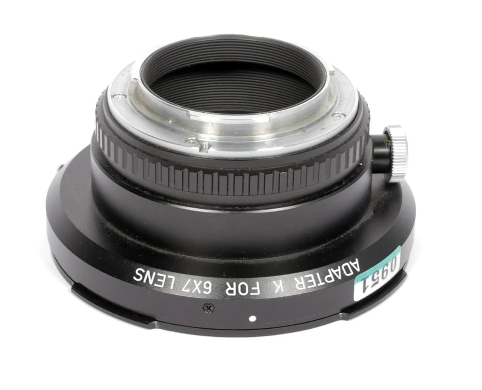 Genuine Asahi Pentax K mount adapter for 6X7 lenses #0951 | CatLABS